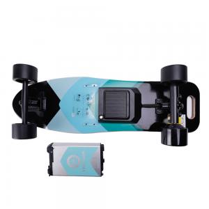High Powered Electric Skateboard Trucks 9 Layers Maple Deck Material , 100kg Max Load
