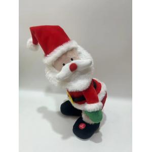 China 2024 Singing Santa W/Shaking X′mas New Functional Plush Toy Gift supplier