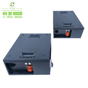 China Stackable Small Size Lifepo4 Battery Pack 48v 100ah For Solar Power System supplier