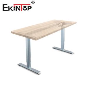 China Officeworks Ergonomic Desk Adjustable Sit Stand Desk 50db Noisy supplier