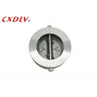 China SS316 SS304 Wafer Type Dual Plate Check Valve PN16,DN100-200 on sale