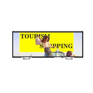 P2 DOOH Media Screen Double-sided Taxi Top LED Display Waterproof Taxi LED Sign
