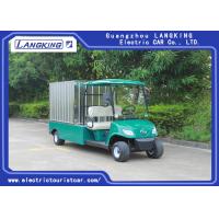China 48v / 3kw Motor Electric Golf Cart 2 Seats With Stainless Steel Box For Hotel on sale