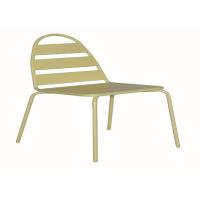 China Stackable Garden Metal Outdoor Furniture Chair Powder Coated on sale