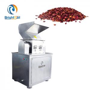 China Tea Leaves Crusher Machine Dry Hibiscus Flowers Pieces Powder Grinder Machine supplier