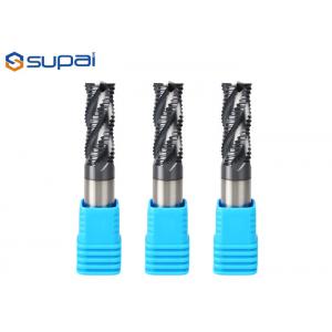 Solid Carbide Roughing End Mill  3/4Flute Lathe Cutting Tools Black Coating