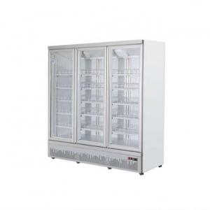 China Commercial Upright Glass Door Display Freezer 3 Door wholesale