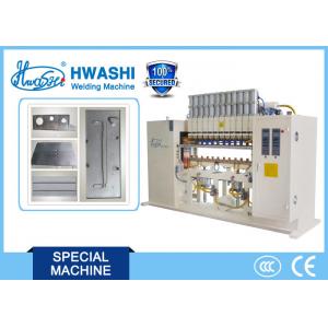 China Drawers Sliding Guide Spot Sheet Metal Welder , Shelves Stiffener Welding Machine supplier