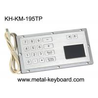 China CE / ROHS / FCC Rugged Touchpad Keyboard , water proof kiosk keypad with touchpad on sale