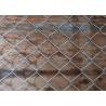 3.0mm Pvc Coated Galvanized Chain Link Fence With Knuckle Twist Edge