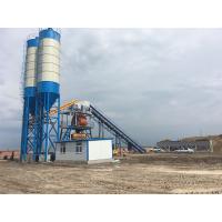 China 90m3 Engineering Construction Machinery Ready Mix Concrete Portable Silo Cement Batching Plant on sale