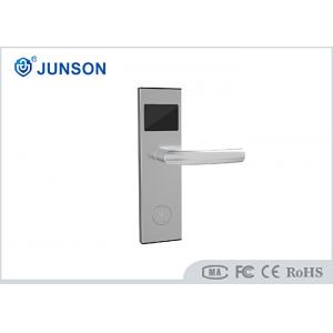 China DC6V SS Hotel Door Lock Hierarchical Management RFID With Smart Card supplier