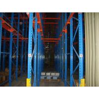 China Q235 / 345 Warehouse Storage Drive In Pallet Racking Drive Through Racks For Cold Room on sale