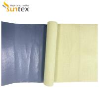 China Wholesale Abrasion Proof Silicone Coated Aramid Cloth Fabric for Robot Cover on sale