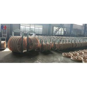 China 150KN Transmission Stringing Blocks ACSR720 Conductor Wire Stringing Blocks wholesale