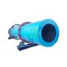 Blue Color Rotary Vacuum Dryer / Rotary Disc Dryer Machine 17.7m3 Shell Volume