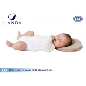 China Colorful Anti Apnea Round Baby Caring Pillow To Stop Flat Head , Nontoxic Organic Cotton supplier