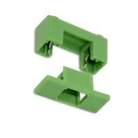 China 1.6W 10A Green Fuse Holder PCB 5.2x20mm Fuse Block With Cover on sale