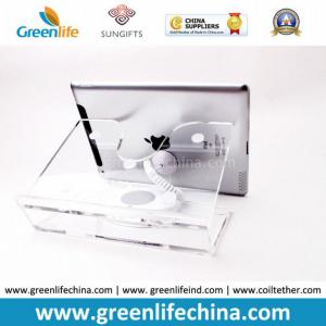 China Factory Alarm Acrylic Display Stand for Laptop/Tablet PC/iPad
