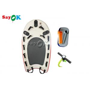 China 71*41.4*4 Inches Inflatable Rescue Sled Floating Mat Jet Ski Rescue Board supplier