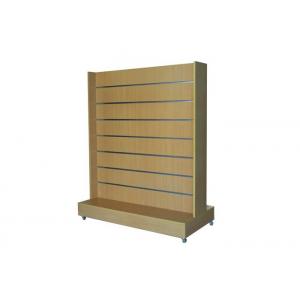 China Retail Store Practical Slatwall Display Stand Space Saving Simple Style Eco - Friendly supplier