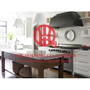 Fashion Shaker-style Solid Wood Kitchen Cabinet with Excellent Design and Quality