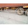 China Welding / Punched Cross Feet / Bridge Feet Crowd Control Barriers 1100mm*2200mm wholesale