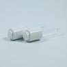 China カスタムカラー 18mm 24mm ガラスパイペット プレスダウンタイプ プラスチックドロッパー 丸い形とポンプ 素材 プラスチック ppとガラス wholesale