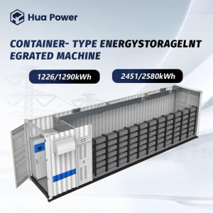 China Container Energy Storage System 50-1000kWh Fire Suppression System Consists With Local Laws Or Regulations supplier