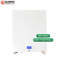 China Lifepo4 Residential Solar Power System 48V 200Ah 100Ah 5kWh 10kWh Wall Mounted Home Power Storage on sale