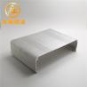 China Proceso de encargo de la protuberancia del color del campo U del canal de aluminio electrónico del perfil wholesale