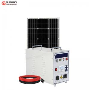 China Home outdoor solar generator system 300W800w1500w photovoltaic panel mobile emergency equipment supplier
