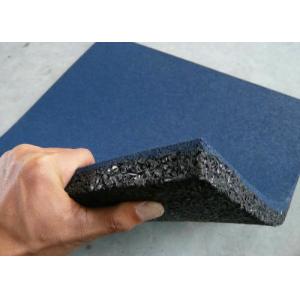 China Grain Rubber Felt Floor Spill Mat , Industrial Rubber Sheet Thickness 10-50mm supplier