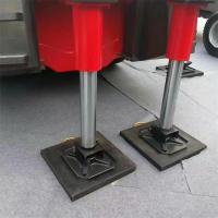 China 600*600mm Anti Impact Polyethylene Plastic Outrigger Pads For Crane Foot Support on sale