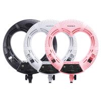 China 96w Rechargeable Heart Ring Light Battery power 18 Inch LED Selfie Ring Light For Live Streaming factory supplies on sale