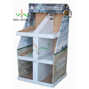 China Food Presentation Cardboard Display Stands , Cardboard Product Display Stands supplier