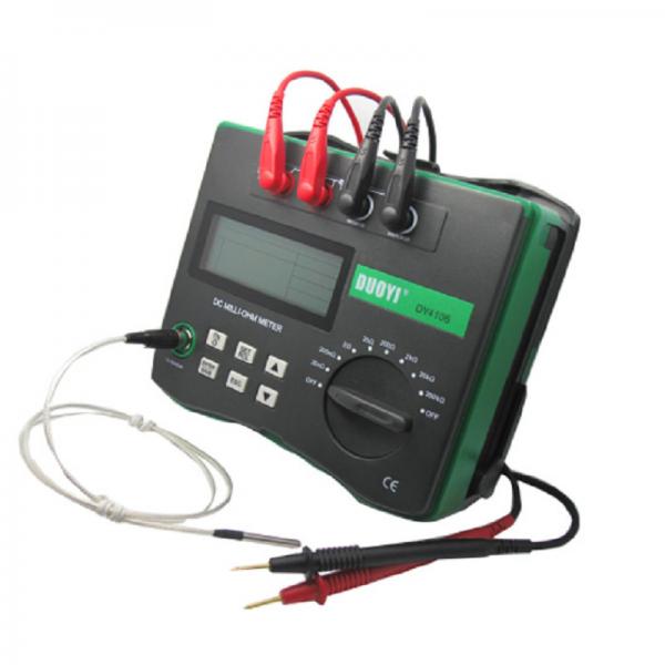 DY4106 Low Resistance Tester OHM Meter with temperature compensation