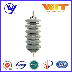 Silicon Rubber Zinc Oxide Lightning Arrester 33KV Surge Diverter for Transformer Protection