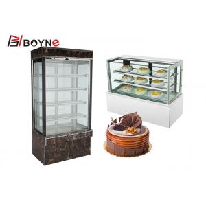 6 Layer Vertical Cake Display case Tempered Glass Bakery Chiller Cabinet