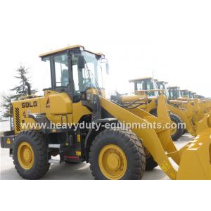 China 2m3 LG938L Wheel Loader / Payloader ROPS Cab Air Condition Pilot Contol SDLG Axle supplier