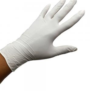 Waterproof Hospital Disposable Medical Gloves Fingertip Pattern Design