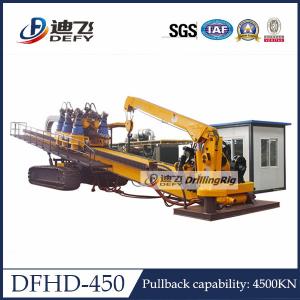 450Ton Pull Capacity DFHD-450 Trenchless Horizontal Directional Drilling HDD Rig