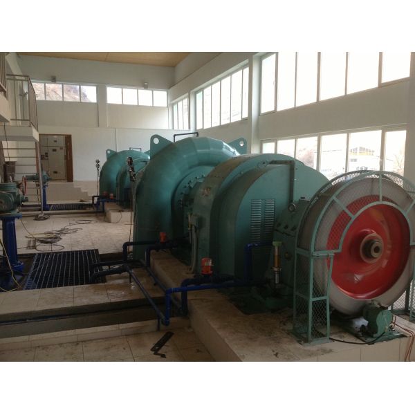 Stainless Steel Francis Hydro Turbine 50HZ Frequency for Rated Speed 500-1500r/min
