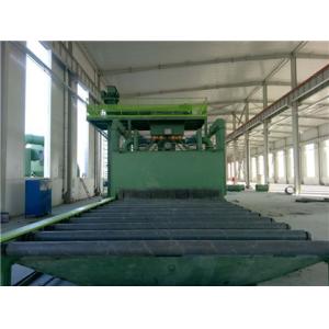 SA3.0 Through Type Hanger Shot Blasting Machine Steel Plate Cleaning