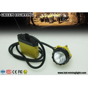 China PC Black Cover CREE Led Cable Mining Cap Lights 25000 Lux World Brightest supplier