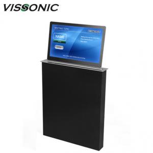 Latest Design Paperless Conference Solution Ultra-Thin Screen Retractable Lcd Lift With HDMI Interface
