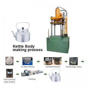 Hydraulic Press Cookware Production Line Machine For Metal Aluminum Kettle Making