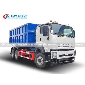 22m3 Hook Lift Bin Garbage Truck With Roll Off Open Top Container