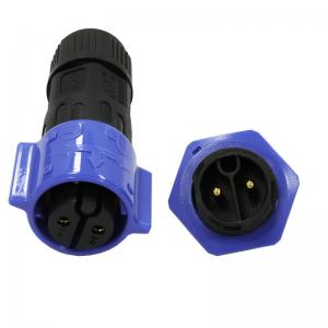 China Black Waterproof Wire Splice , M25 Waterproof Outdoor Cable Connector supplier