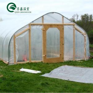 China Hot Galvanized Aluminum Steel Structure Agriculture Tunnel Greenhouse for Vegetables supplier